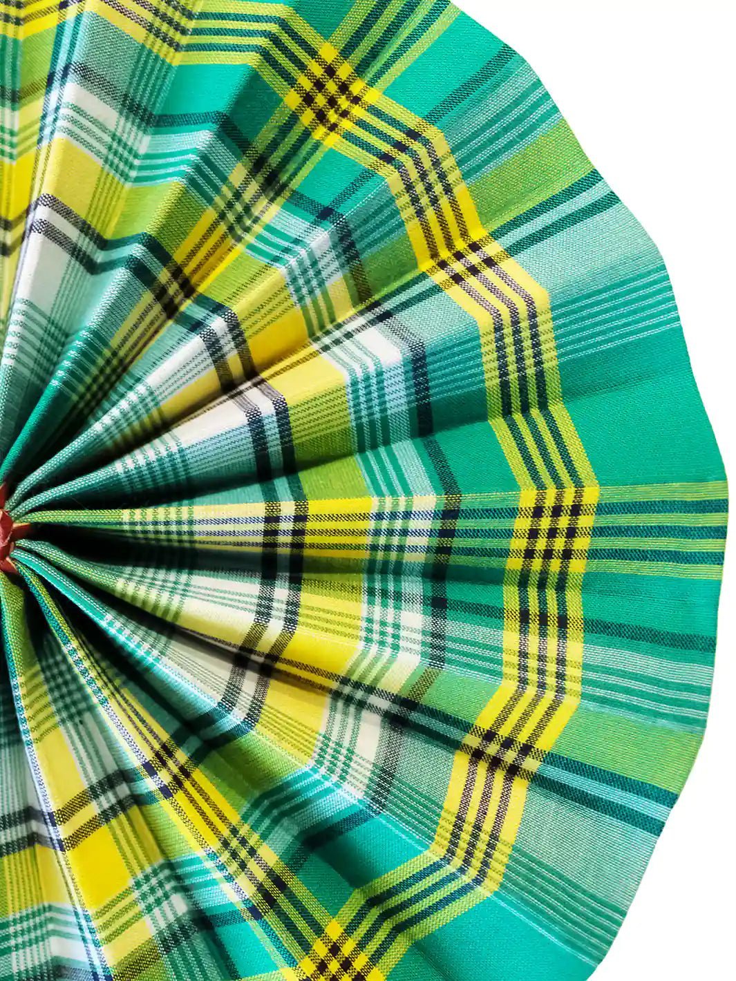 Éventail madras vert - Matikaa