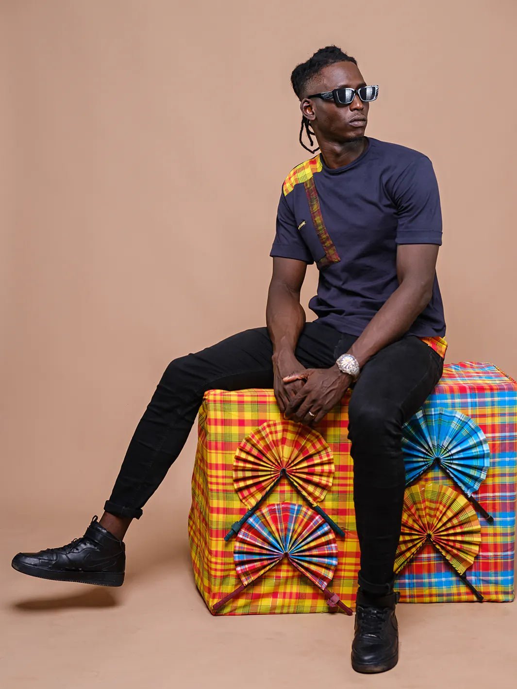 t-shirt Galani Madras - Matikaa