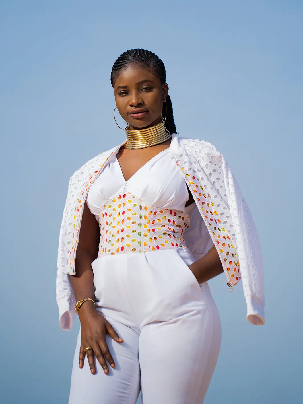 Combinaison Eritaj Madras Femme Matikaa